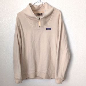 Patagonia Worn Wear Woolie Pullover Oyster White Size XL